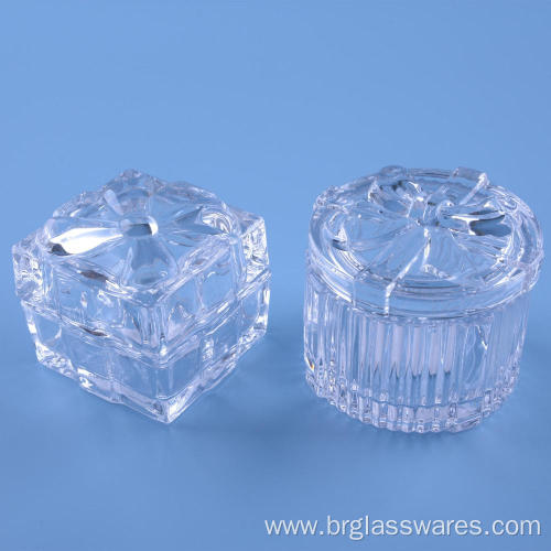 Luxury New Developed Glass Ribbon Trinket Box